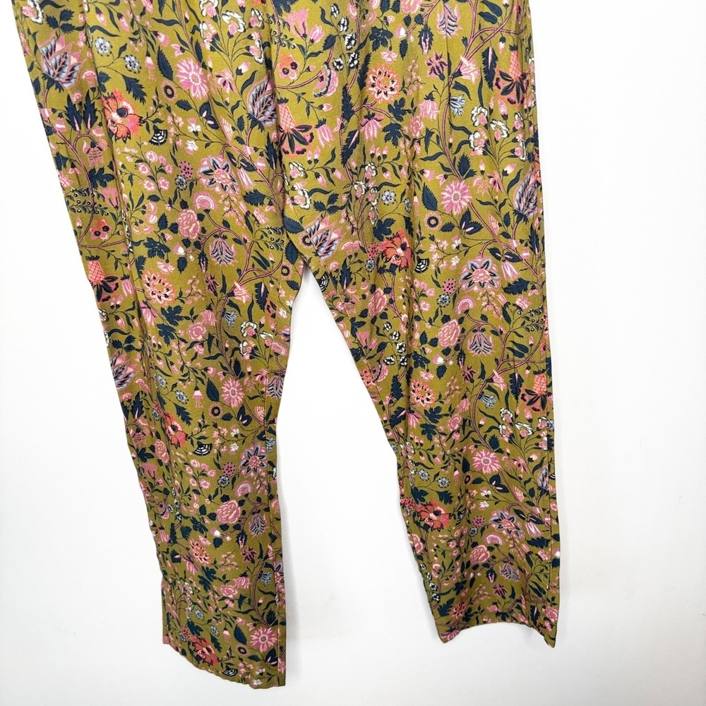 Sundance Lounge Pants Size XL Floral Drawstring Waist Relaxed Fit Casual - Picture 5 of 9